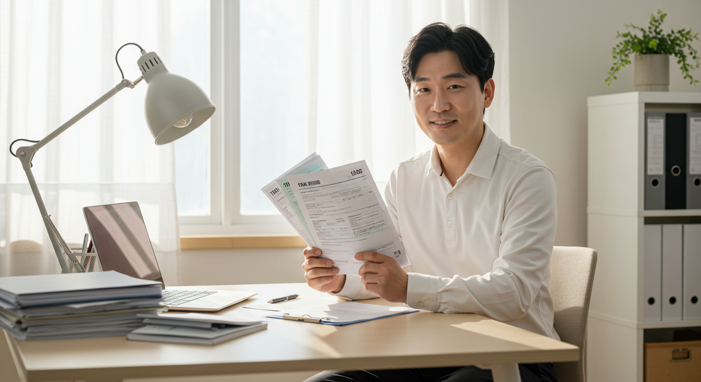 중도퇴사자, 근로소득환급, 연말정산꿀팁