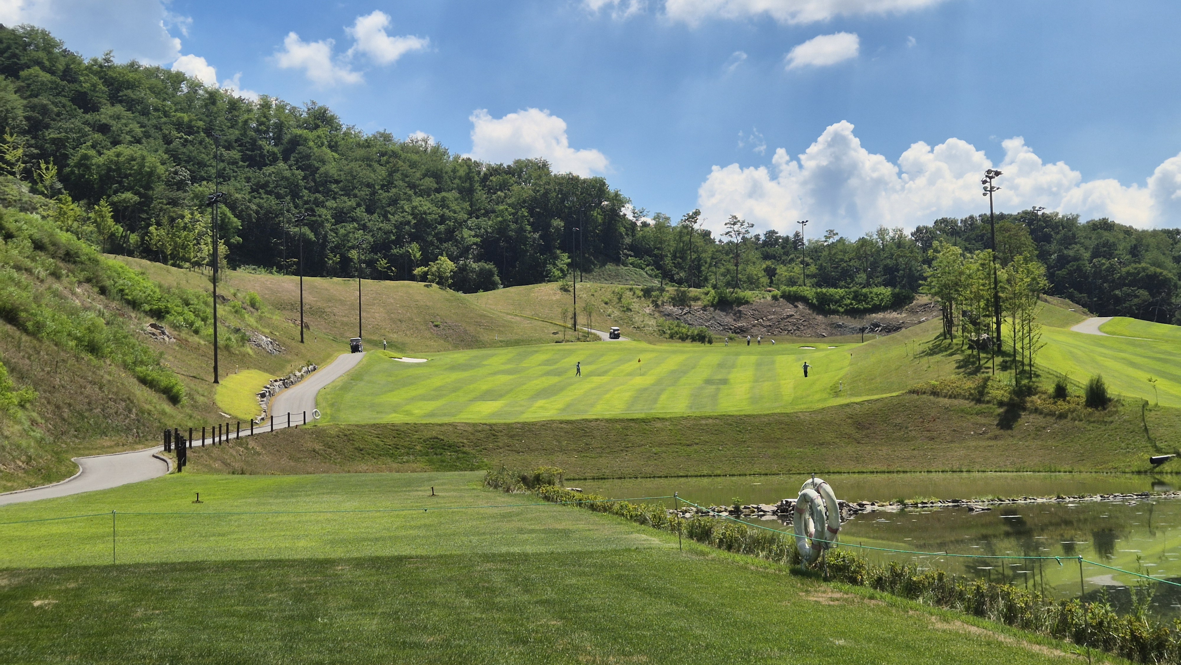 힐데스하임cc 밸리-레이크 코스 사진 및 공략 방법