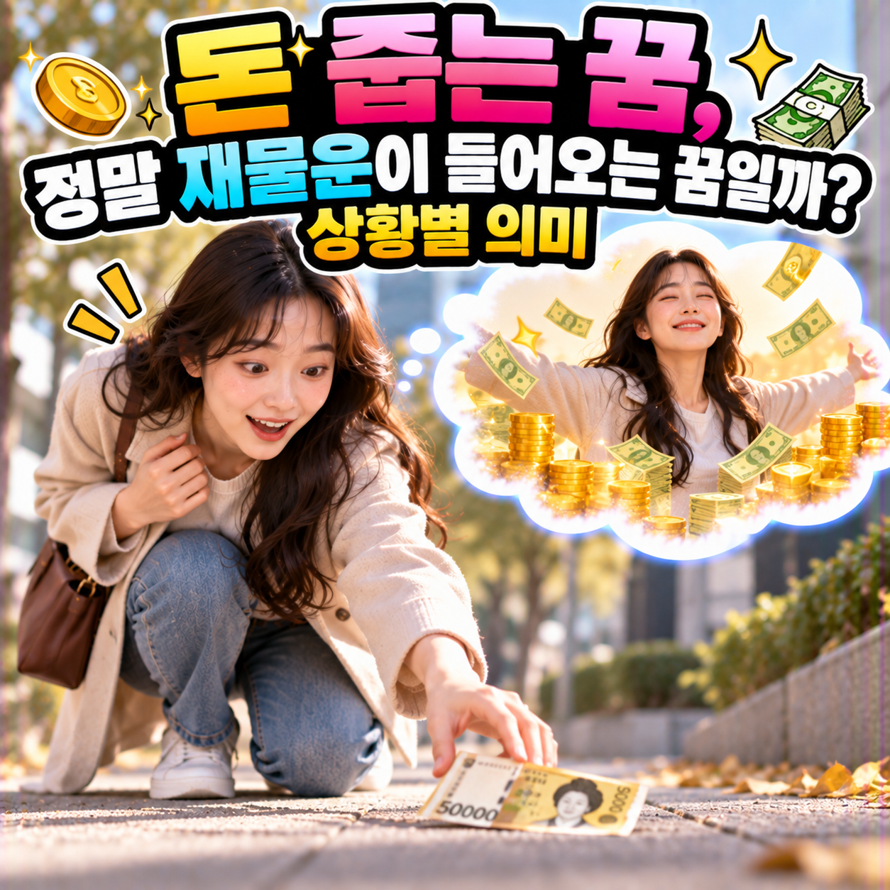 돈 줍는 꿈