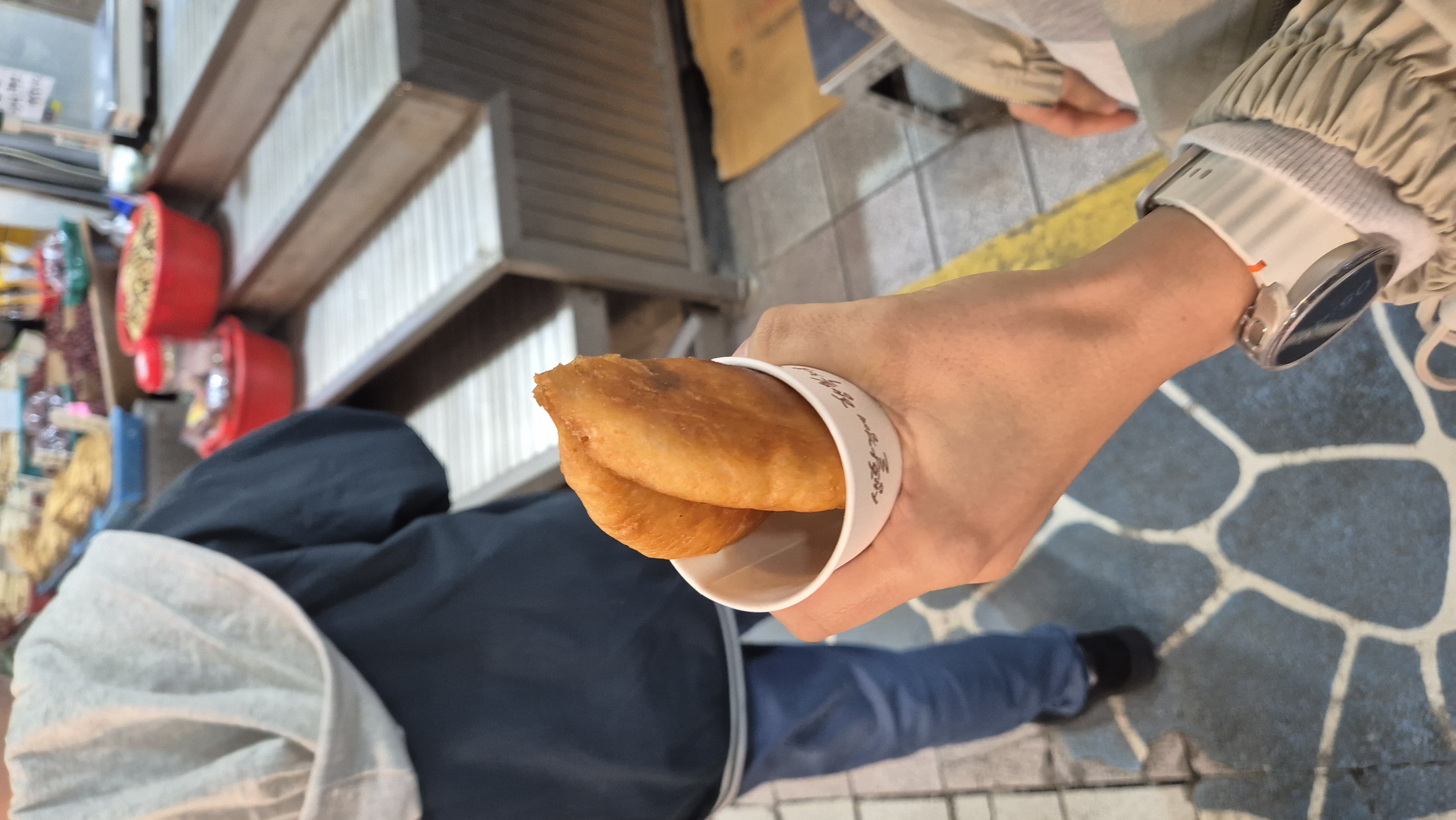 고현시장 꿀호떡