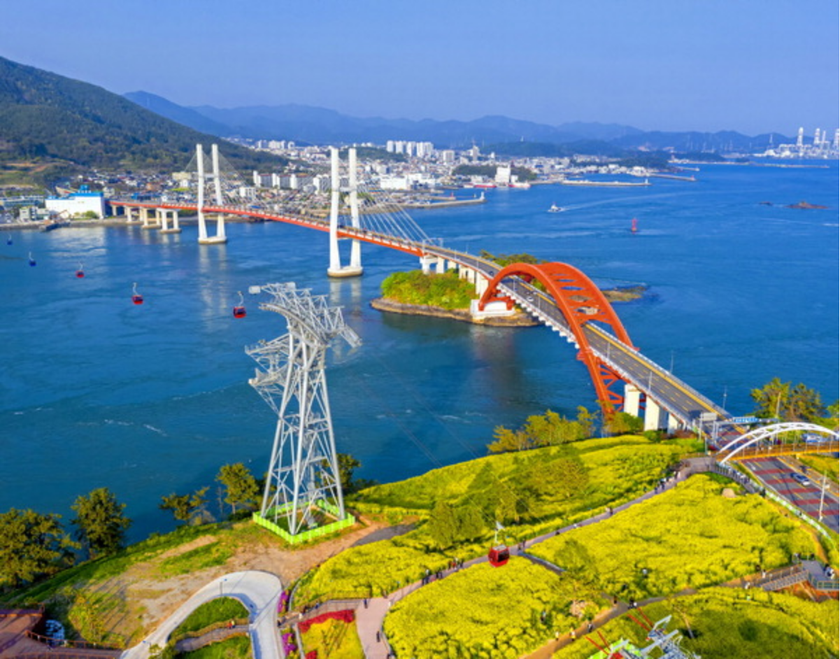 삼천포대교 전경