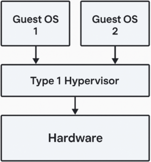 Type 1: 베어메탈 하이퍼바이저