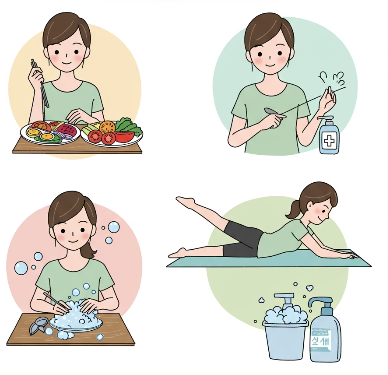 자주 묻는 질문 (Q&amp;A) 2: 편평사마귀 예방법