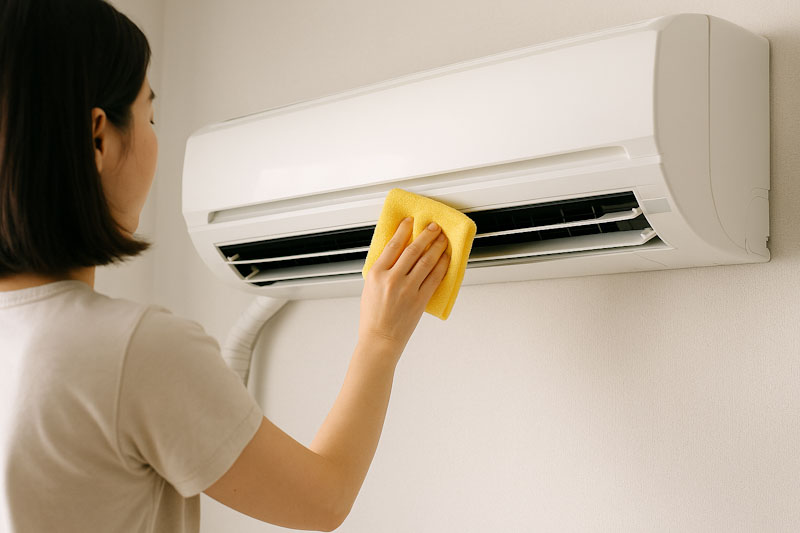 실내기(벽걸이형) 셀프 청소 방법