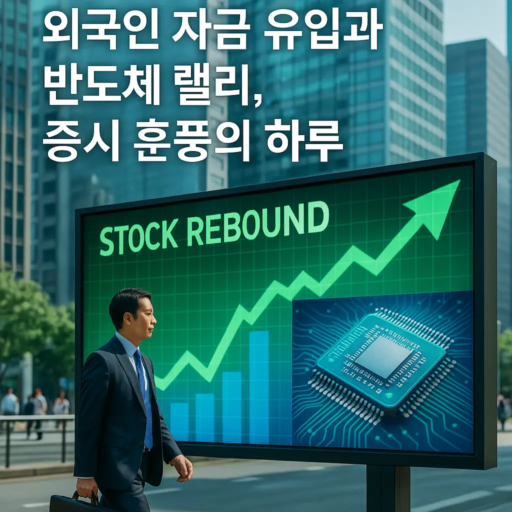 2025년 6월 5일 증시 총정리: 외국인 매수와 반도체 강세가 이끈 상승장