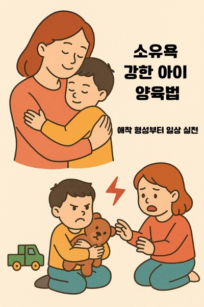 소유욕이 강한 아이 제목이 써진 사진