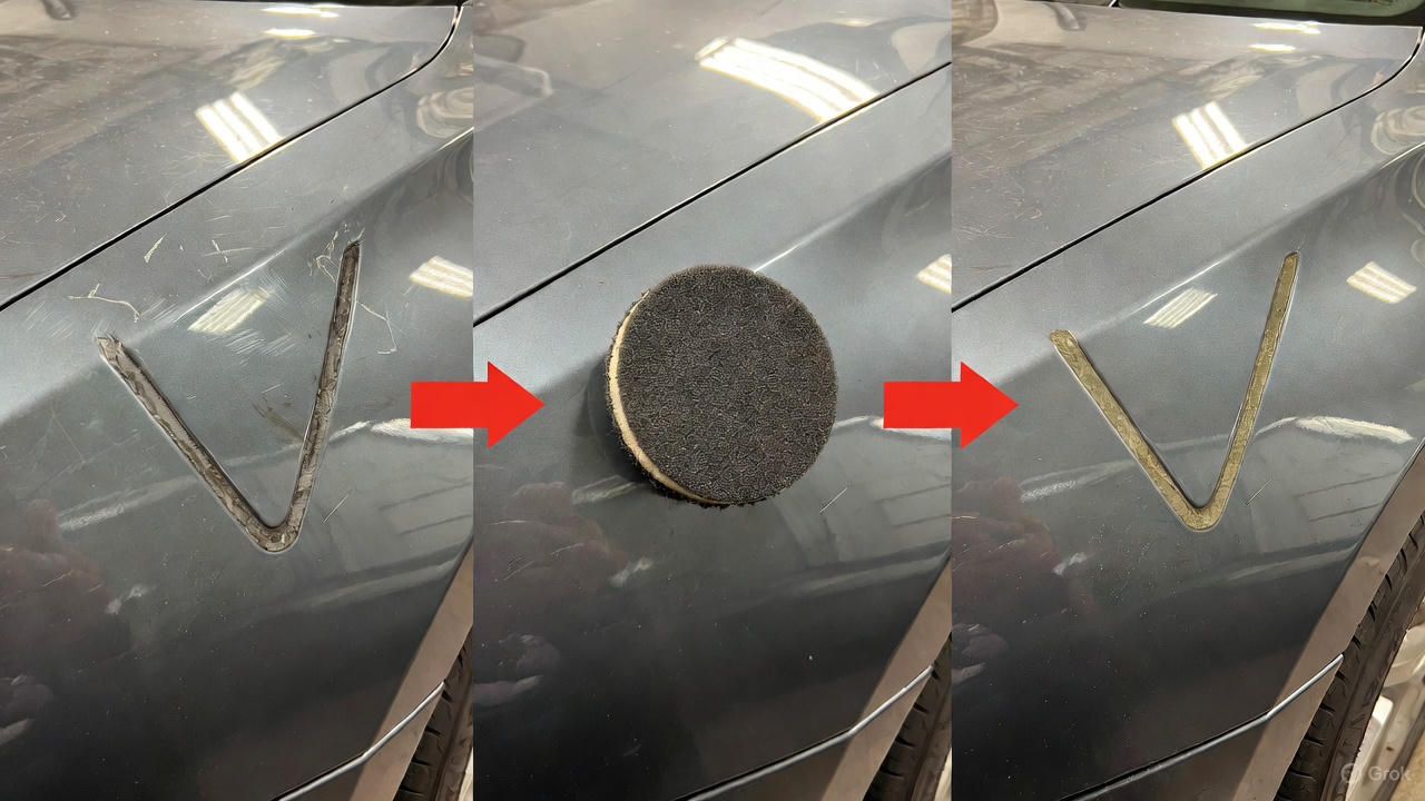 자동차 광택과 폴리싱의 차이 관련 사진