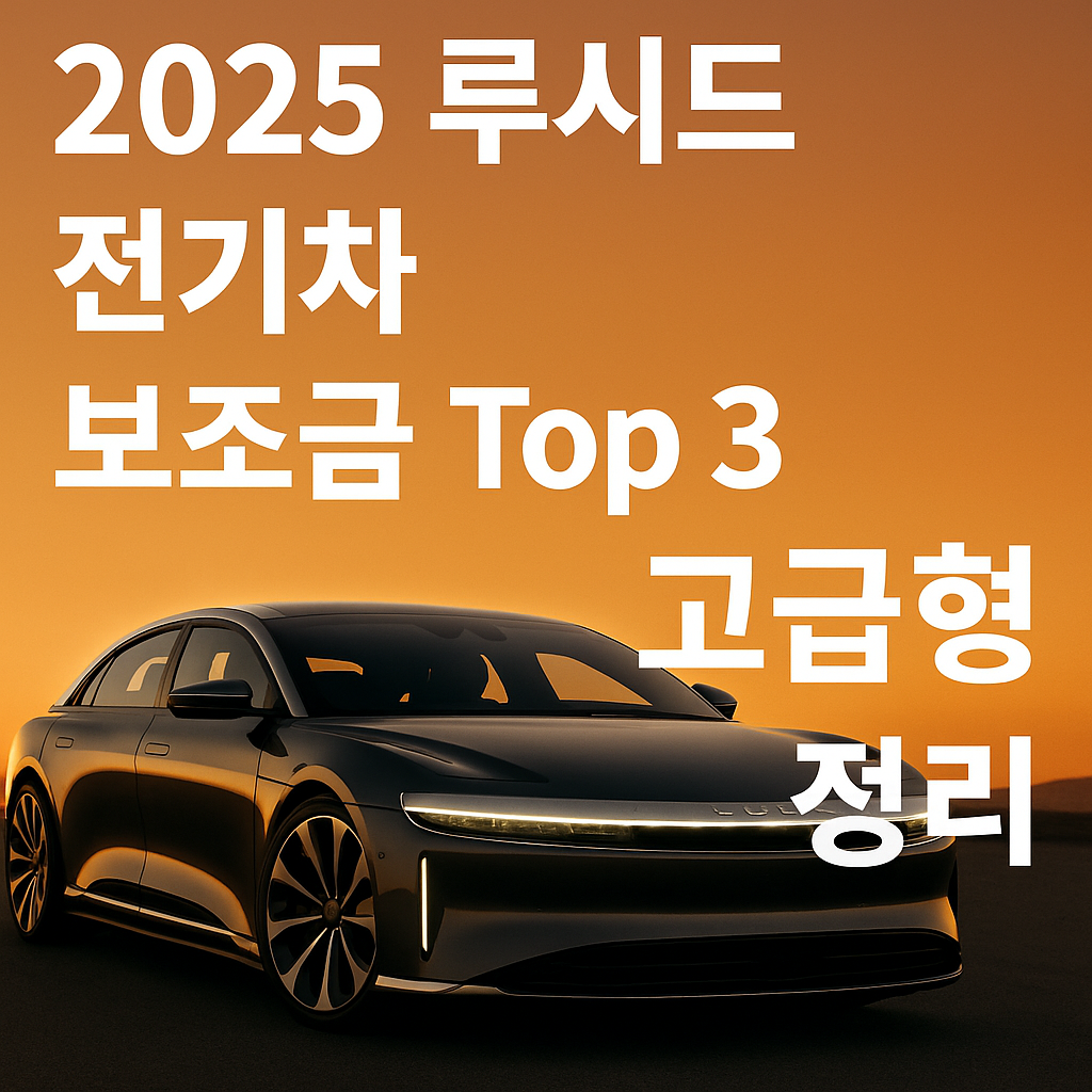 2025 루시드 전기차 보조금