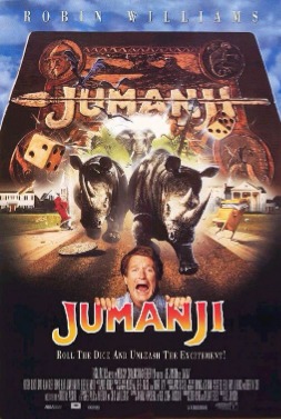 보드게임속 동물들과 알란의 모습