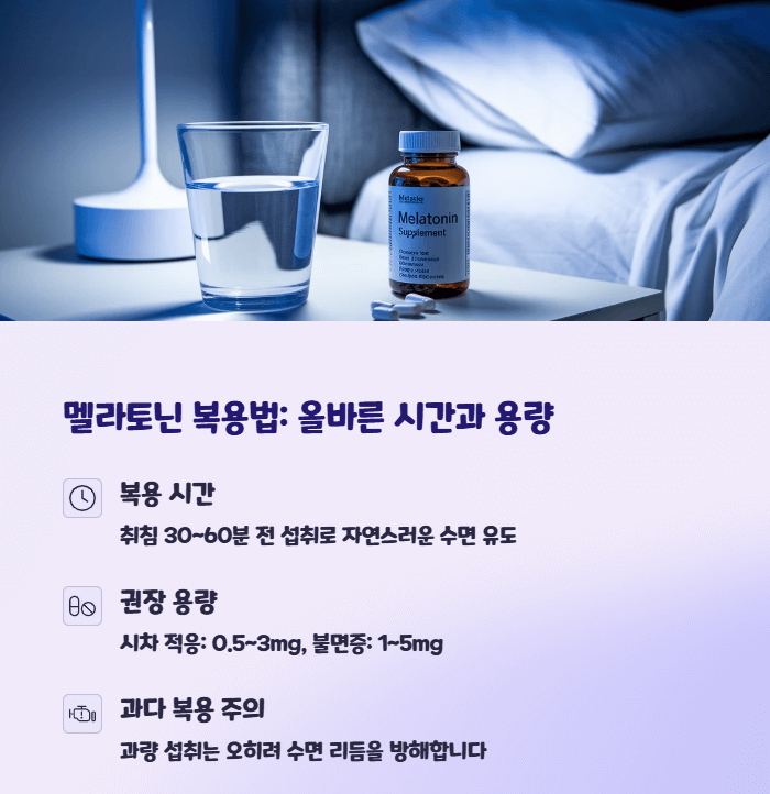 멜라토닌 복용 전 알아야 할 부작용