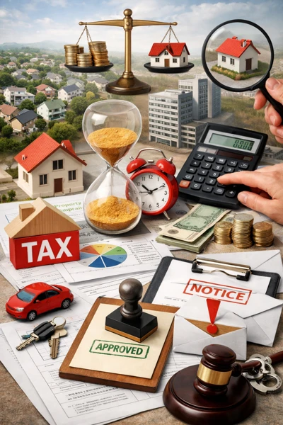 주택 보유와 세금 관계 표현