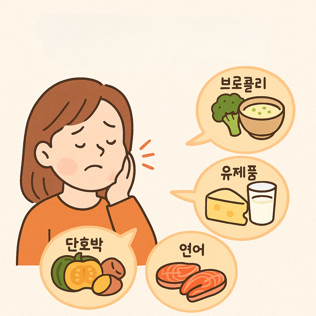 잇몸 부었을 때 먹으면 좋은 음식 vs 피해야 할 음식