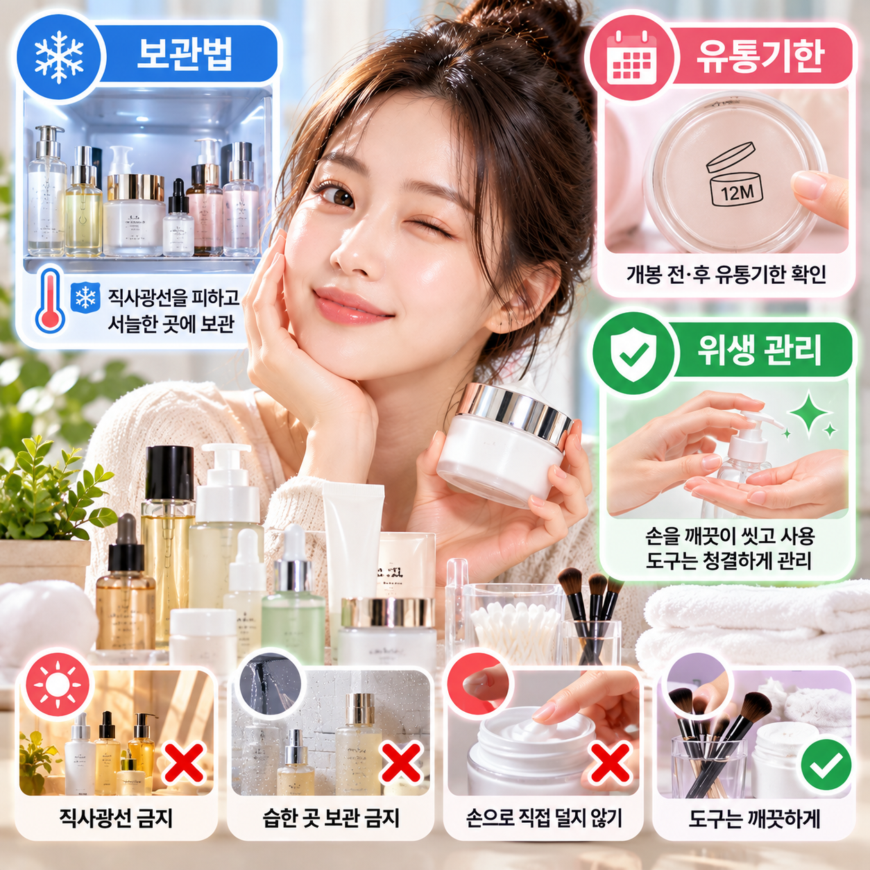 수분 충전 제대로 관리하는 방법