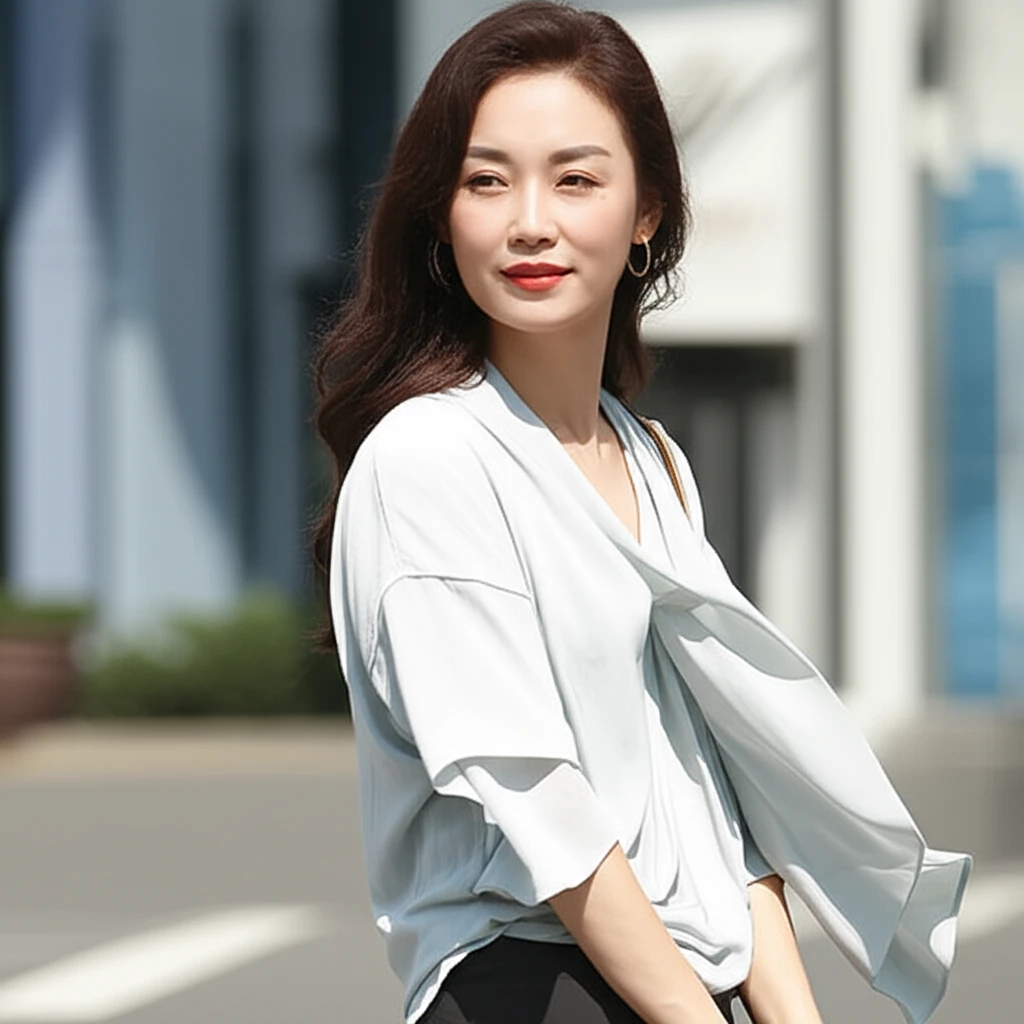 부드럽고 스타일리시한 리오셀 셔츠, 