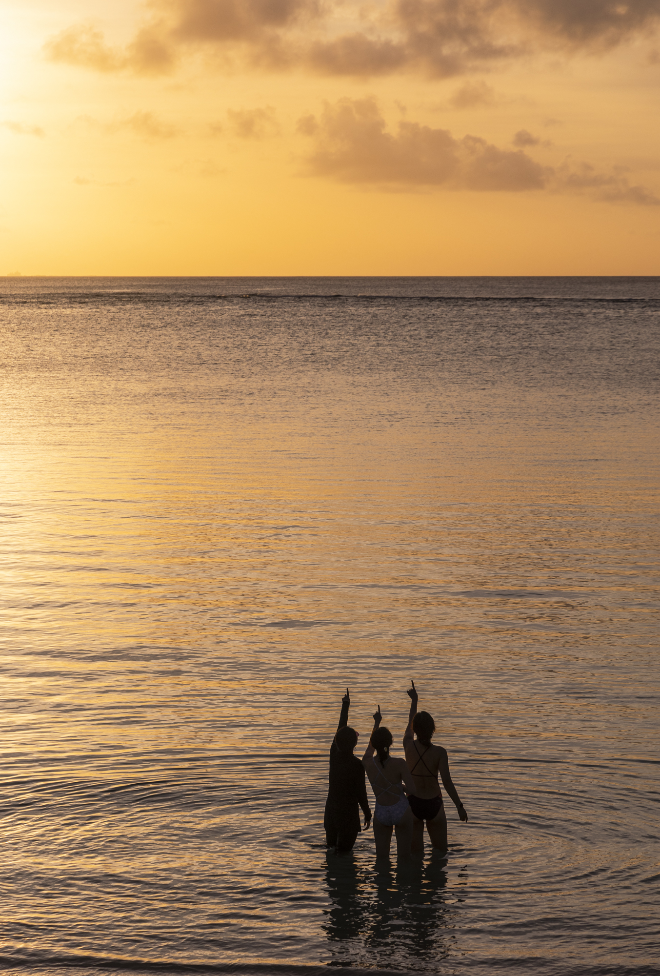 괌 롯데호텔 해변