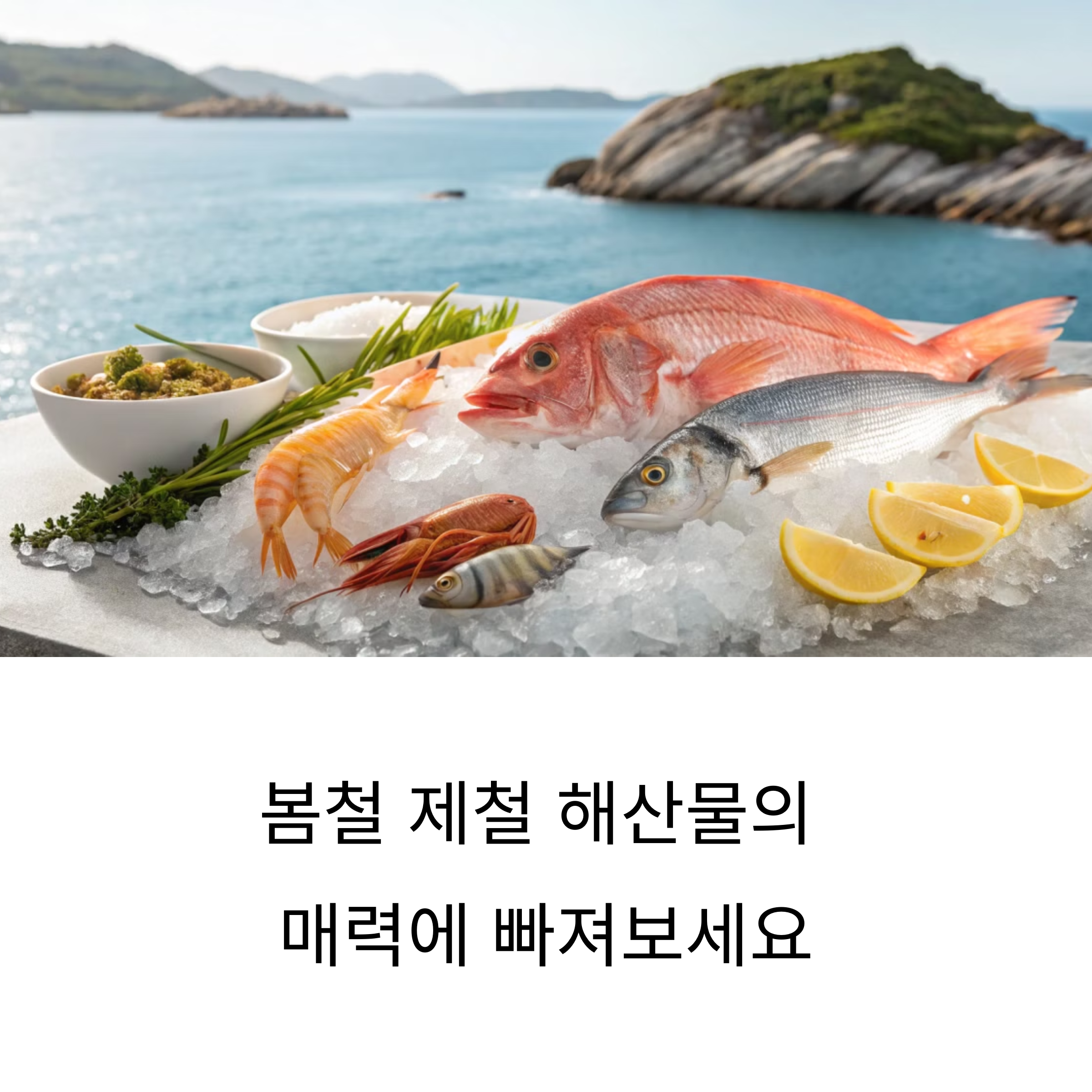 봄철 입맛 되살리는 제철 해산물 요리 모음