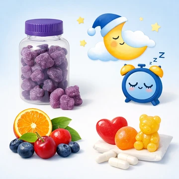 멜라토닌 젤리 수면 리듬 관리 도움14
