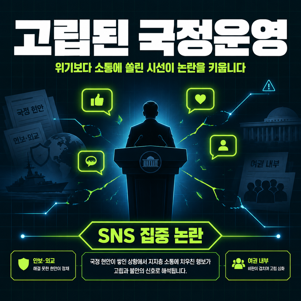 고립된 국정운영