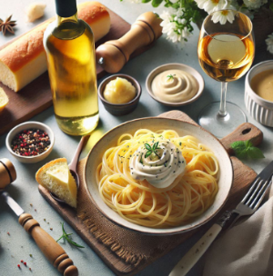 화이트와인과 크림스파게티 페어링