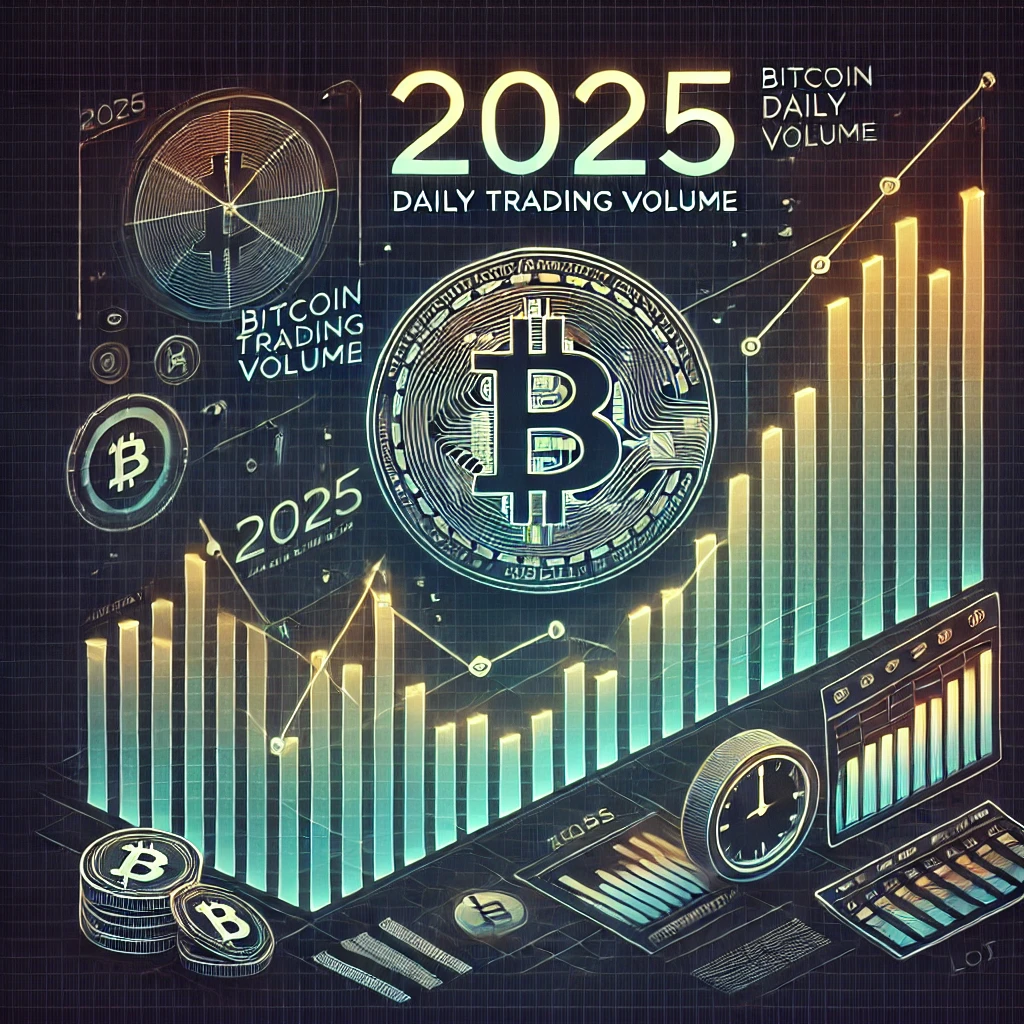 2025년 비트코인 하루 거래량 트렌드 요약