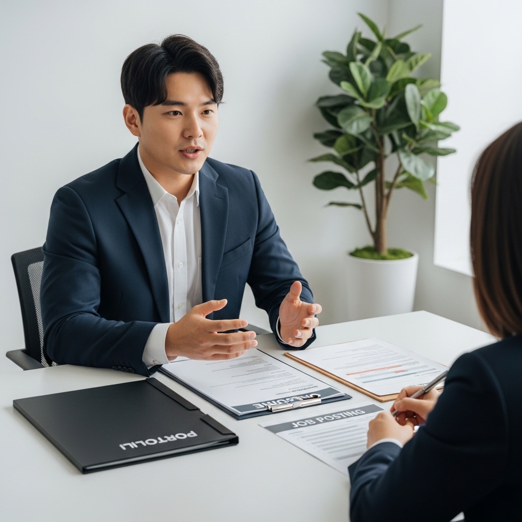 채용공고&middot;면접에서 실제로 본 반응
