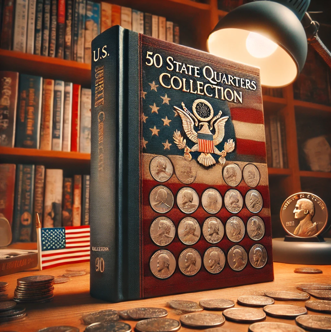 미국 쿼터 동전 컬렉션북 이미지