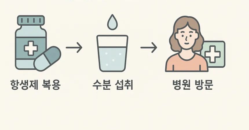 방광염 치료법