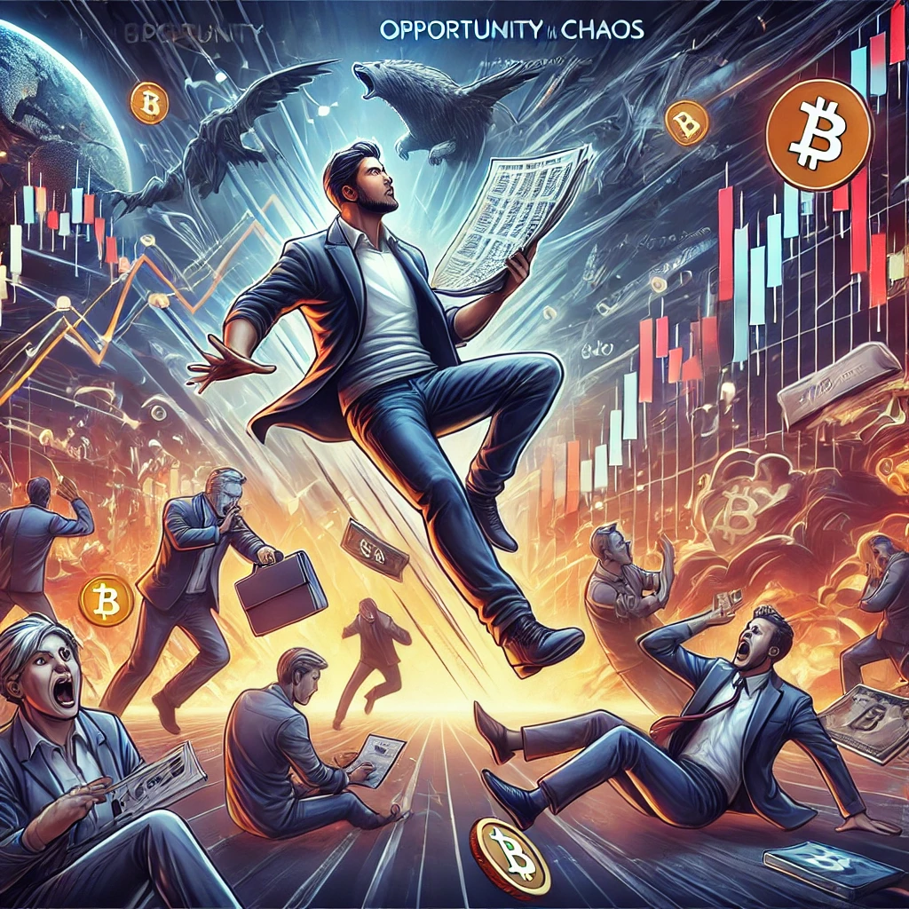 공포 매수 전략과 관련된 이미지