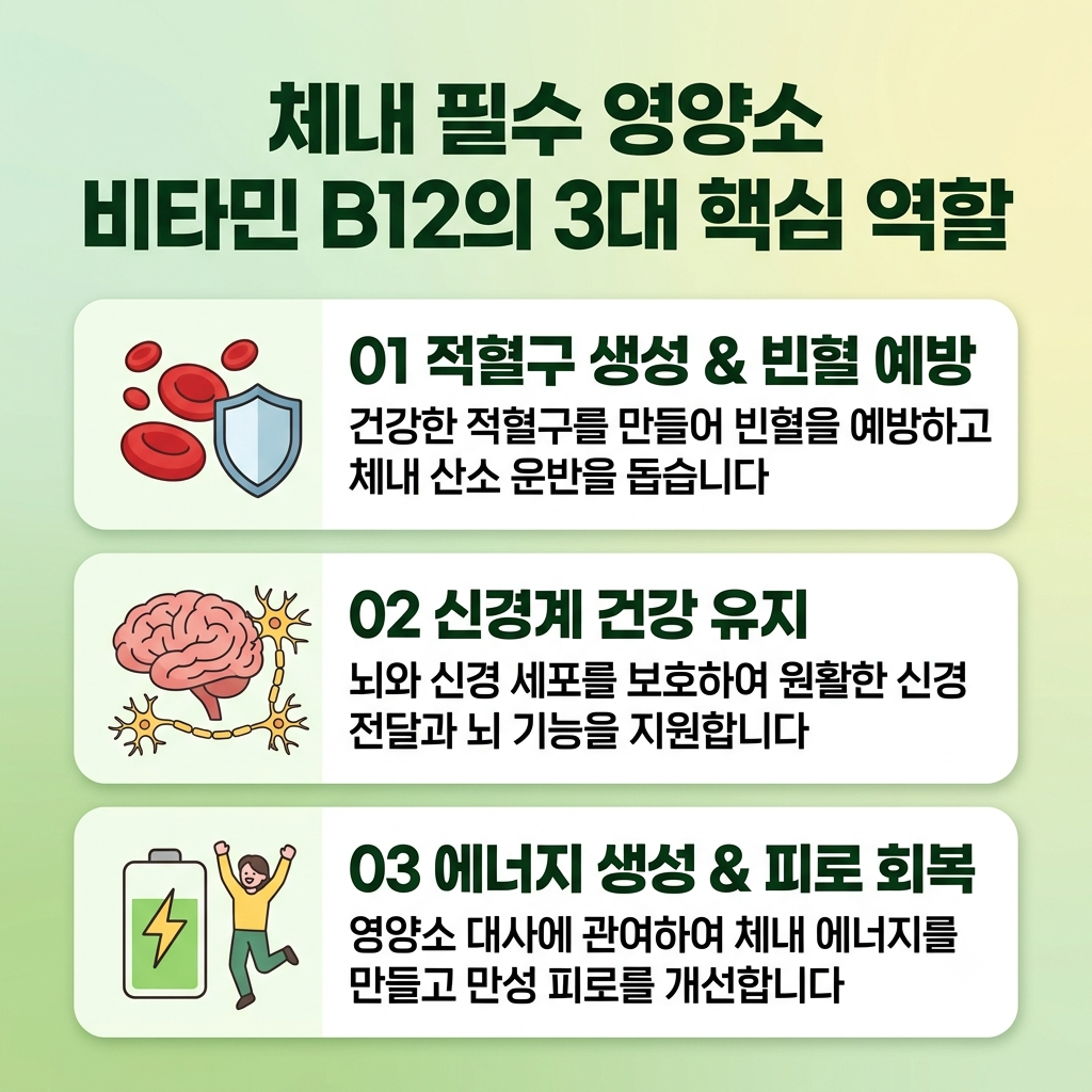 비타민B12가 많은 음식