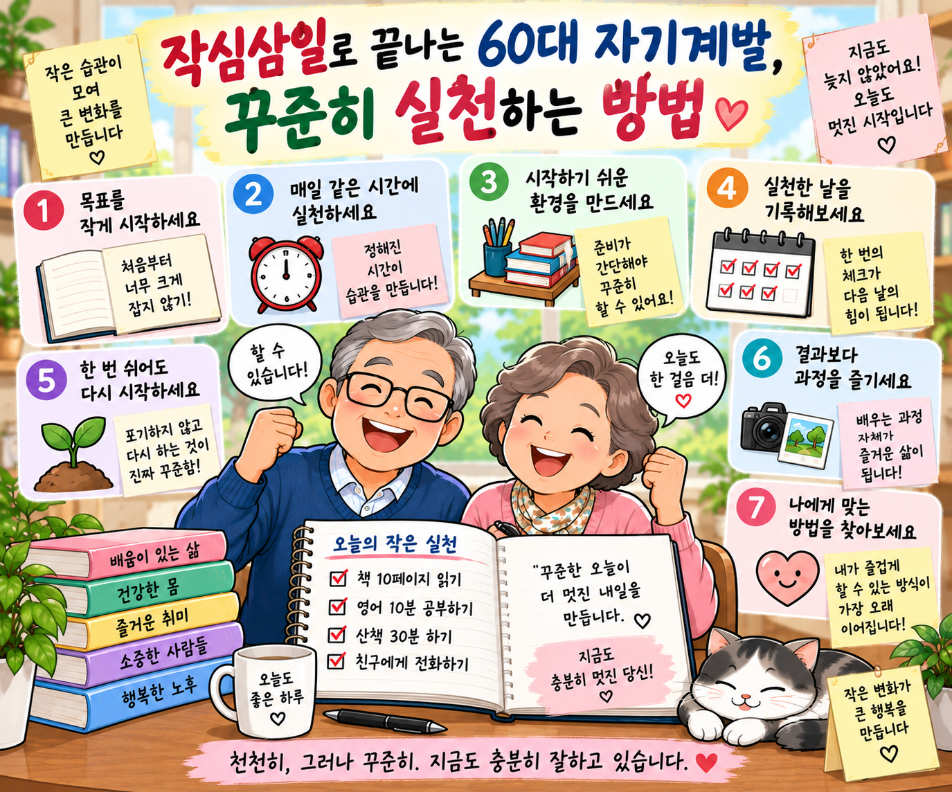꾸준한 오늘, 빛나는 내일
