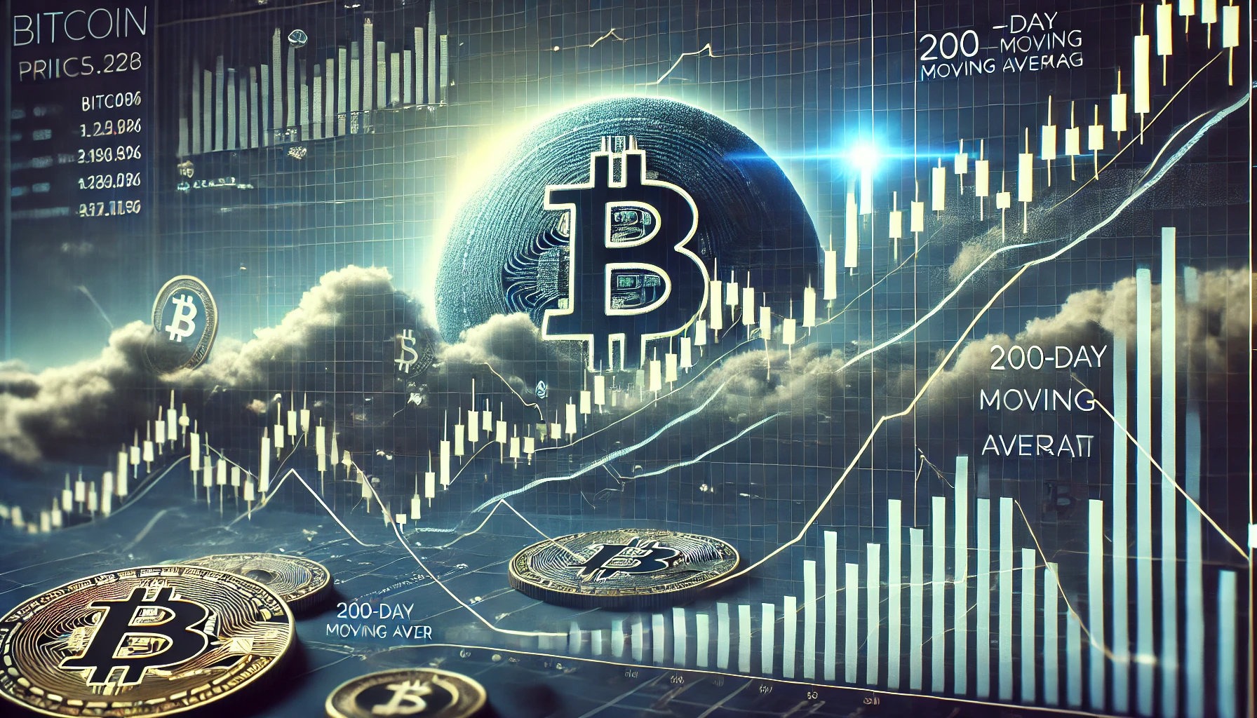 상승하는 비트코인 차트이미지