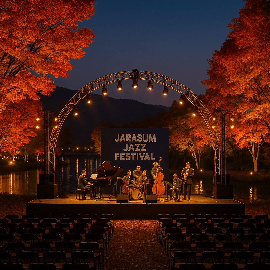 10월 음악과 단풍이 흐르는 가을의 밤, 가평 자라섬 재즈페스티벌 여행기