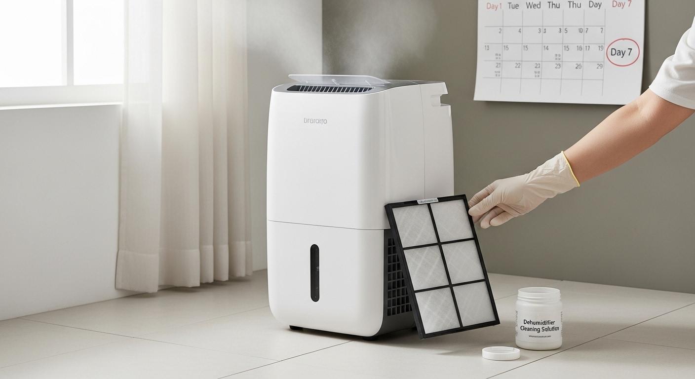 세척 위생 제습기 1주 사용 후기