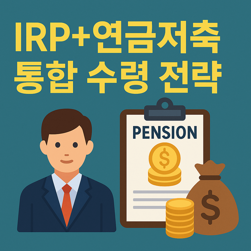 IRP, 연금저축 통합 수령 전략