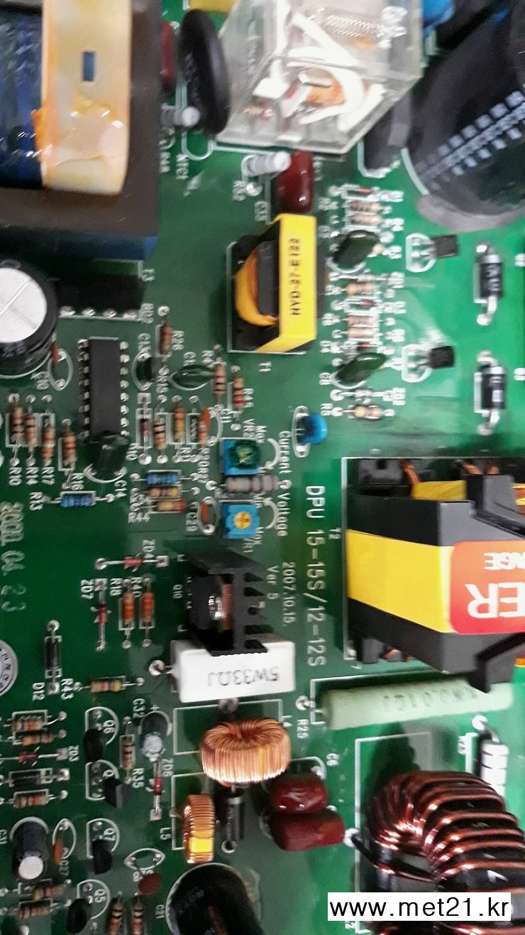 동방전자 소방수신기파워 PSM800 DPU15-15 전원 불량 수리 완료