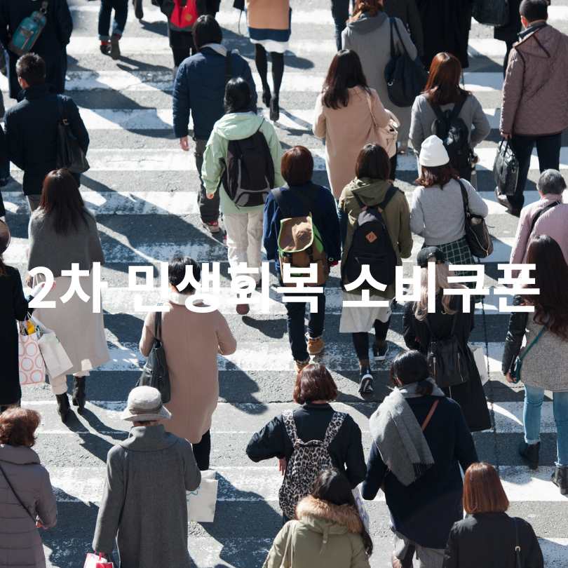 상위소득 10% 제외! 2차 민생회복 소비쿠폰 신청과 대상자 조회