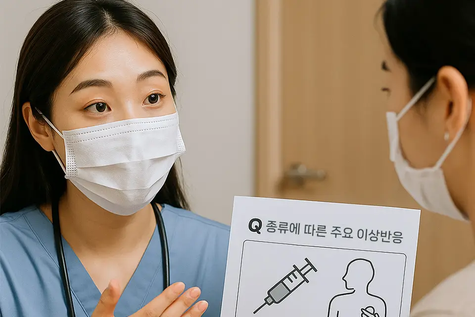 독감 예방접종 종류 3가 4가 차이 주의사항