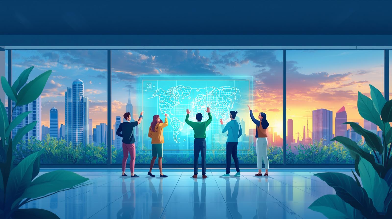 글로벌 vs 국내 기업 인사 전략 관련 이미지