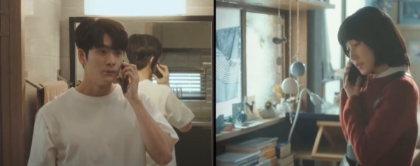 준호와 통화하면 고래이야기하는 영우