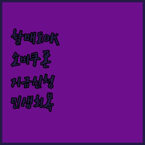 할매도 받았다! 민생회복 소비쿠폰, ..