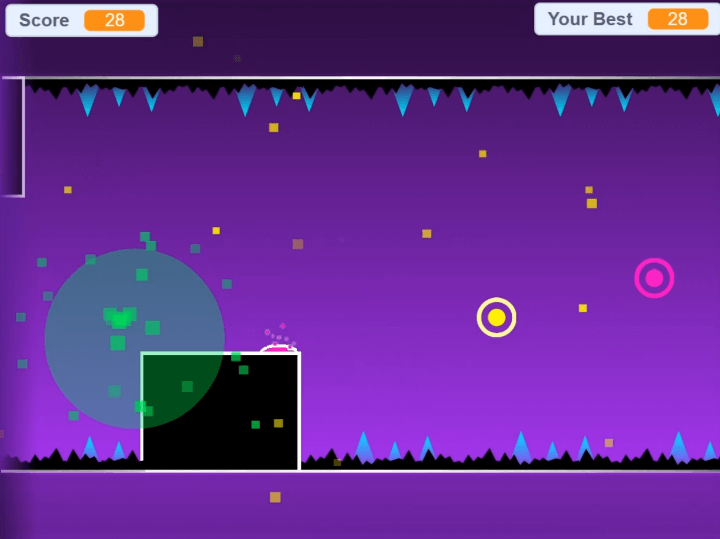 지오메트리대쉬-서브제로-게임하기-종료-화면