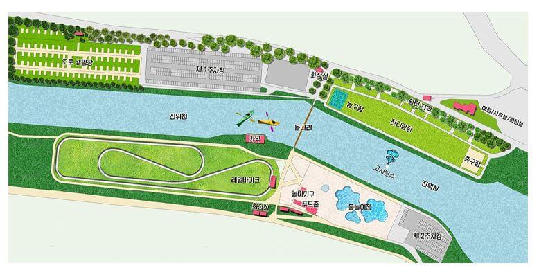 평택진위천유원지캠핑장