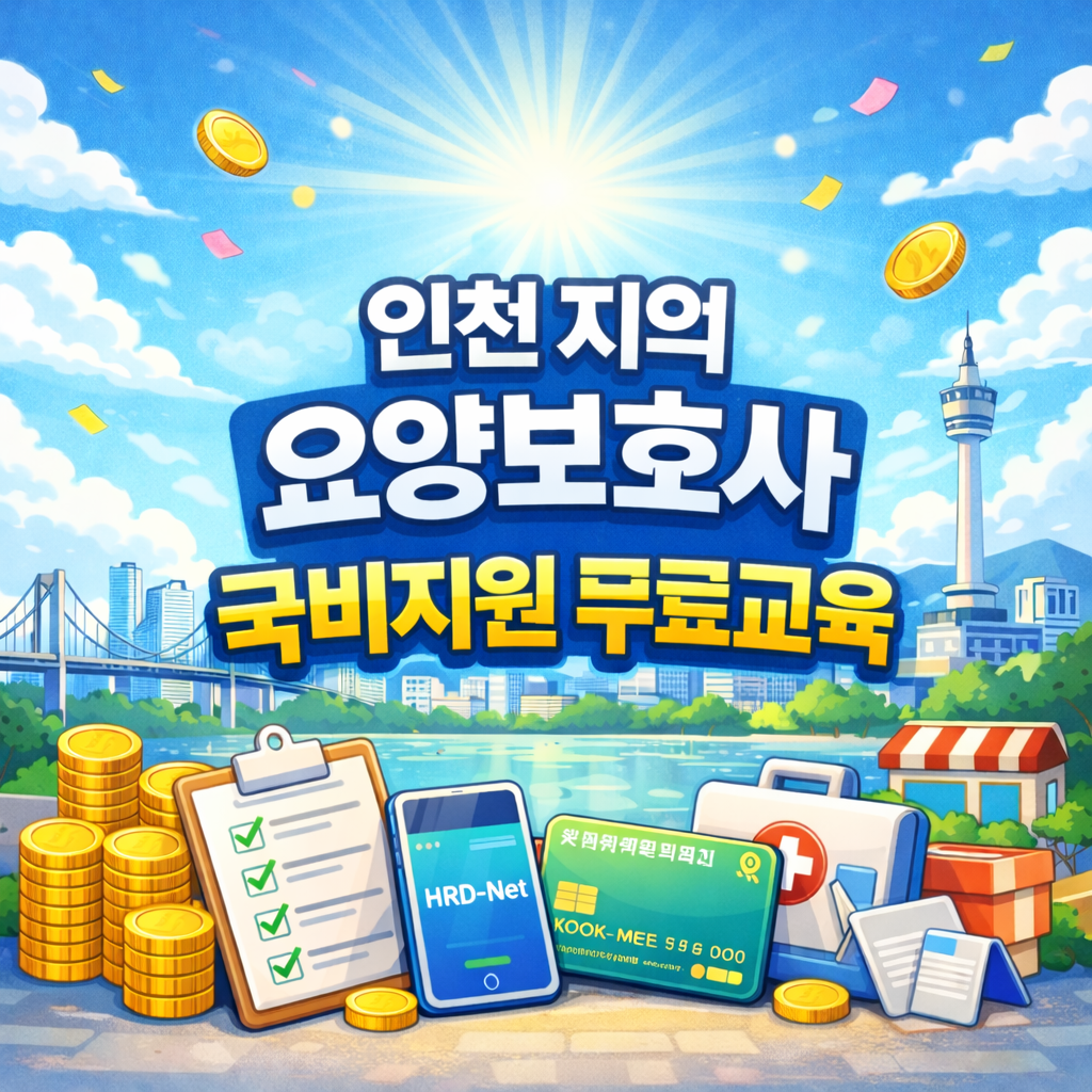 인천 지역 요양보호사 국비지원