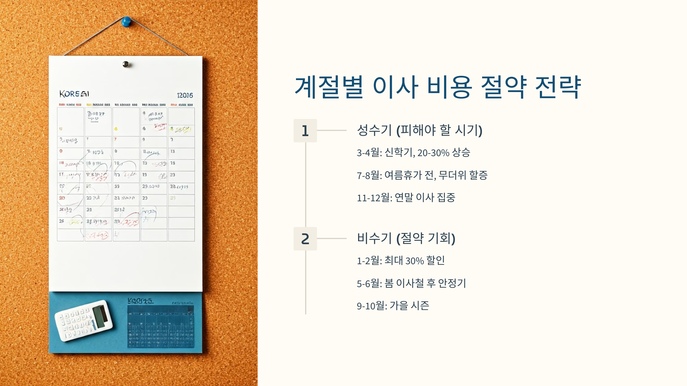 군포 이삿짐센터 비용 절약