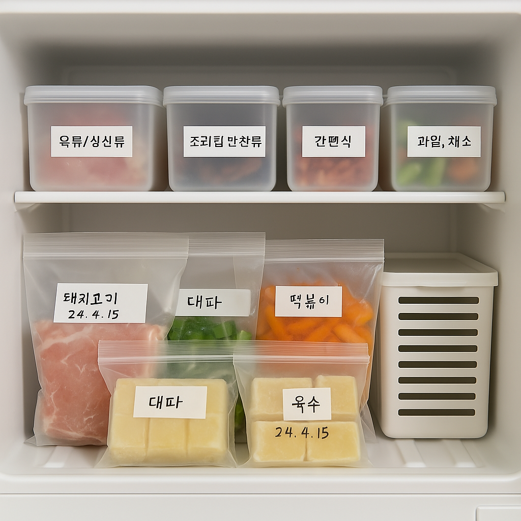 냉동실보관법