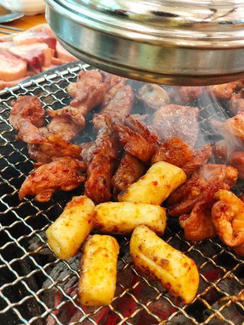 툇골오리 본점 춘천 오리 숯불구이 오리탕