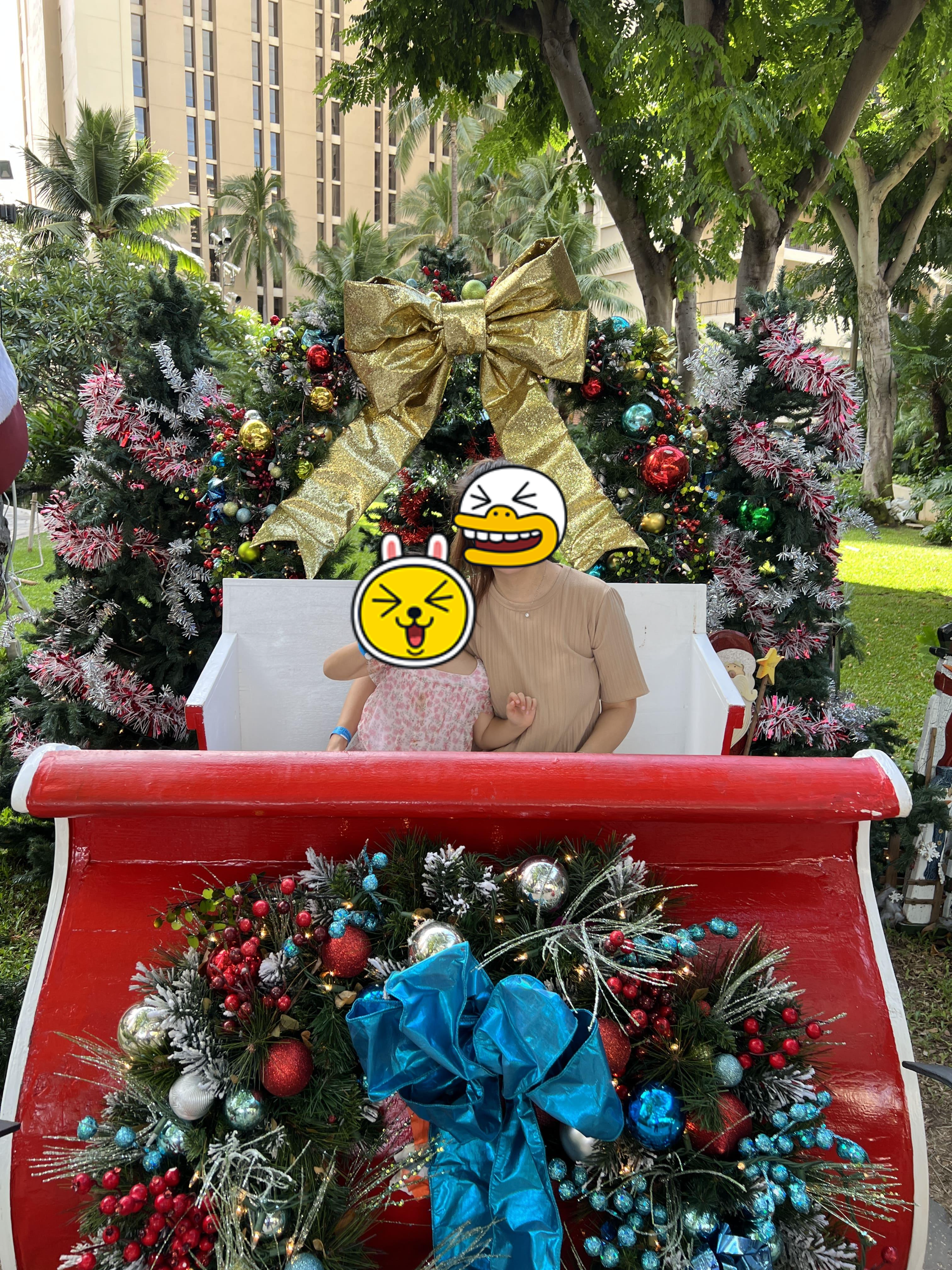 크리스마스-하와이여행-힐튼-와이키키