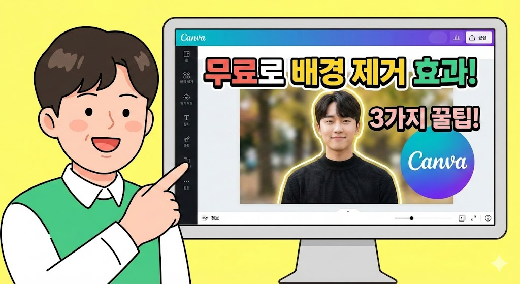 Canva 무료 배경 제거?: '배경 제거' 없이 인물을 돋보이게 하는 3가지 꿀팁