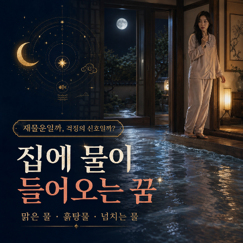 집에-물이-들어오는-꿈