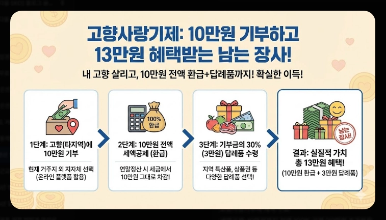 연말정산 13월의 보너스 받는 꿀팁